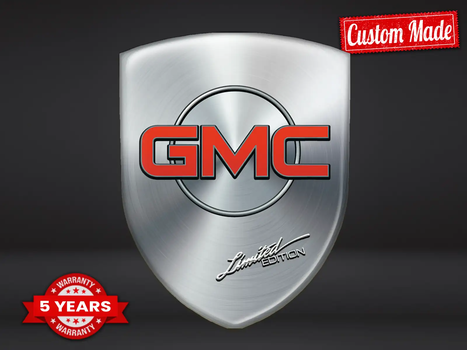 GMC Etiqueta Impermeable Deporte Personalizable Estilo Minimal